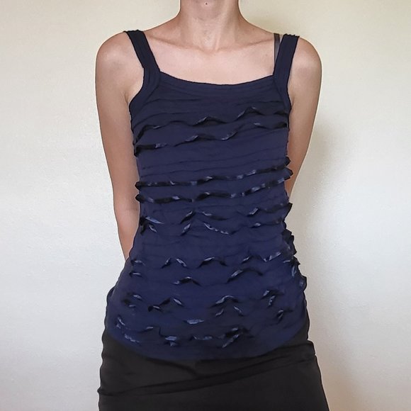 Express Ruffled Tank Top - Picture 7 of 9
